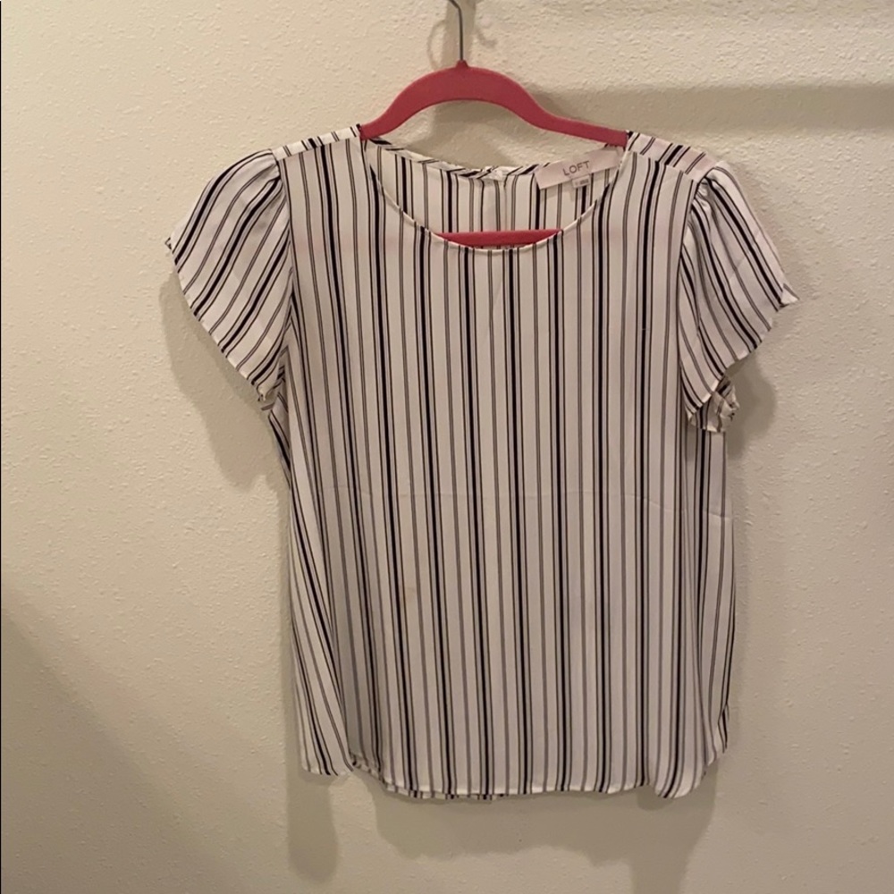 Loft stripes top